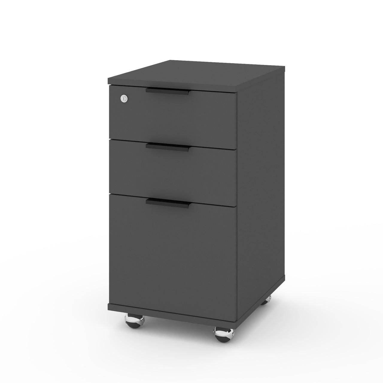 Тумба Metkas Home A035 ЛДСП 350x400x650 мм Антрацитовый