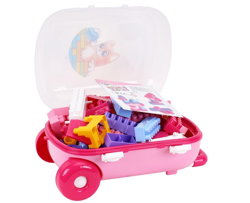 Конструктор Технок 7785 в чемодане на колесах 90 деталей (AWN-00271) - фото 2 Конструктор Технок 7785 в чемодане на колесах 90 деталей (AWN-00271) - фото 2