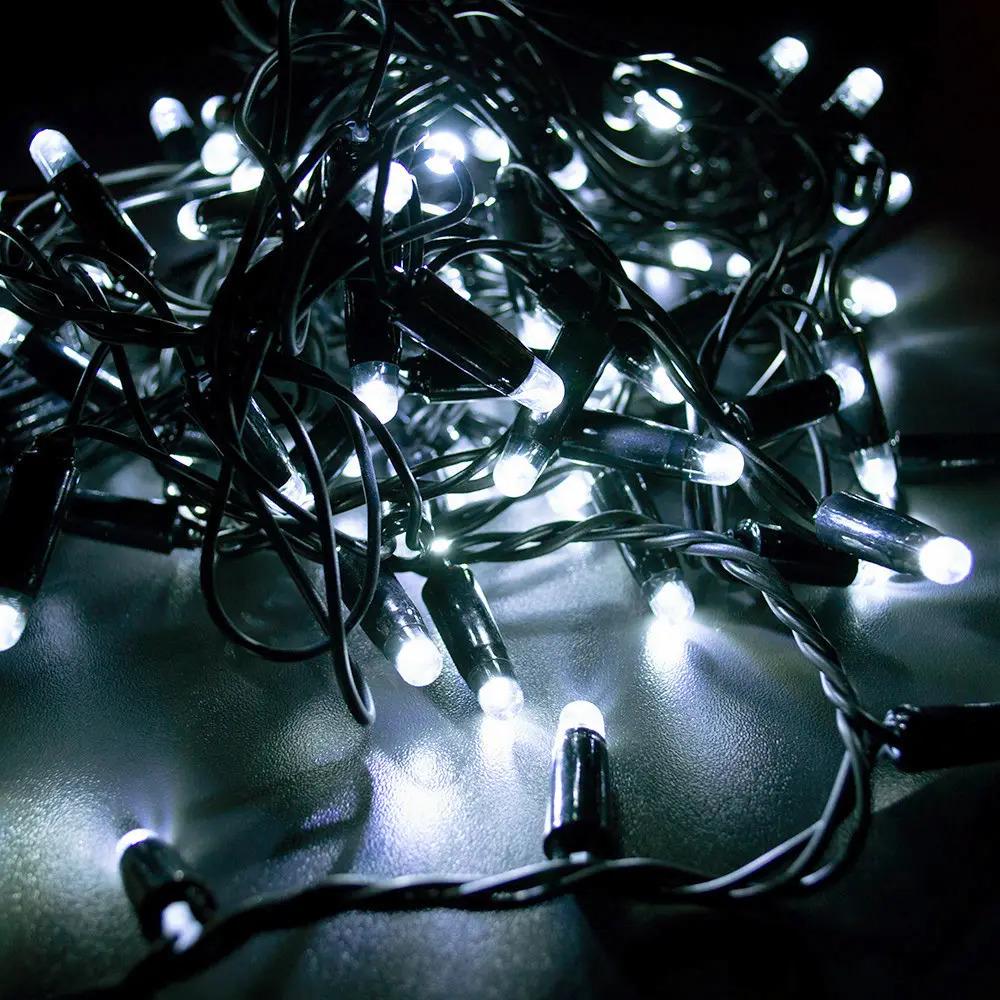 Гирлянда новогодняя внутренняя UKC RD-7182 160 LED 5 м Белый