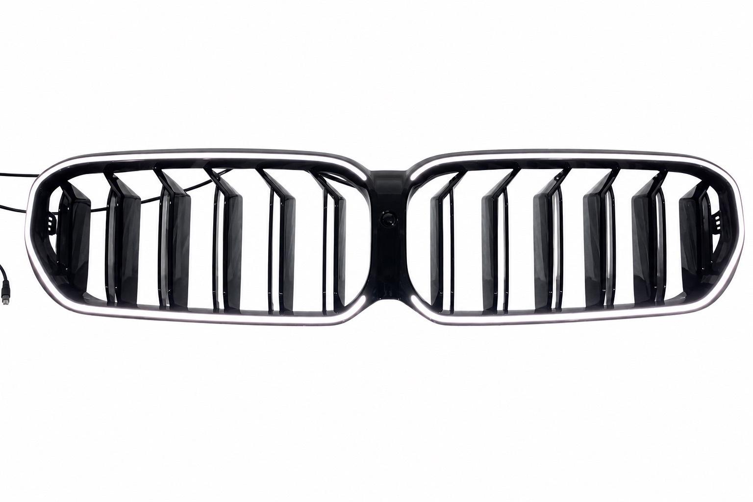 Ноздри M-Look V1 LED 2021-2023 DPT для BMW 5 серия G30/G31 2017-2023 гг. abs-пластик Черный