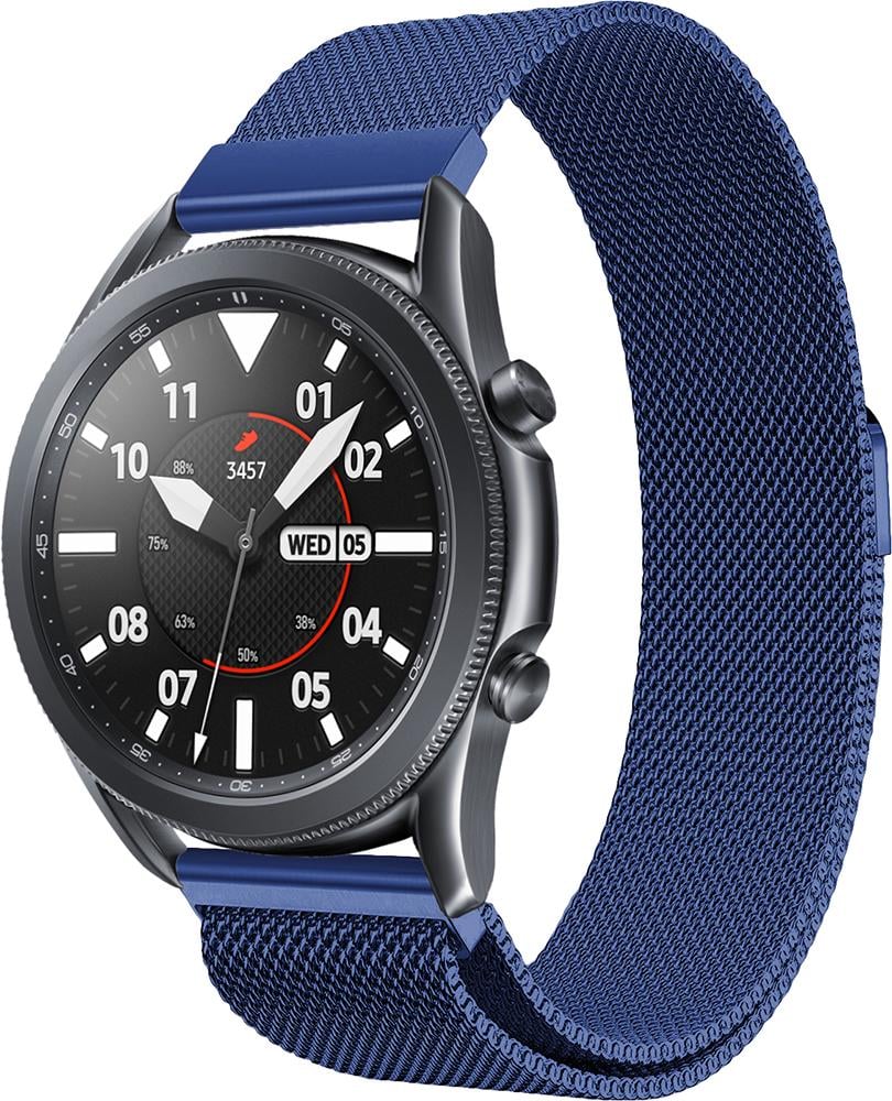 Ремешок Миланская петля Milano Galaxy Watch 3 45 мм Blue (19332)