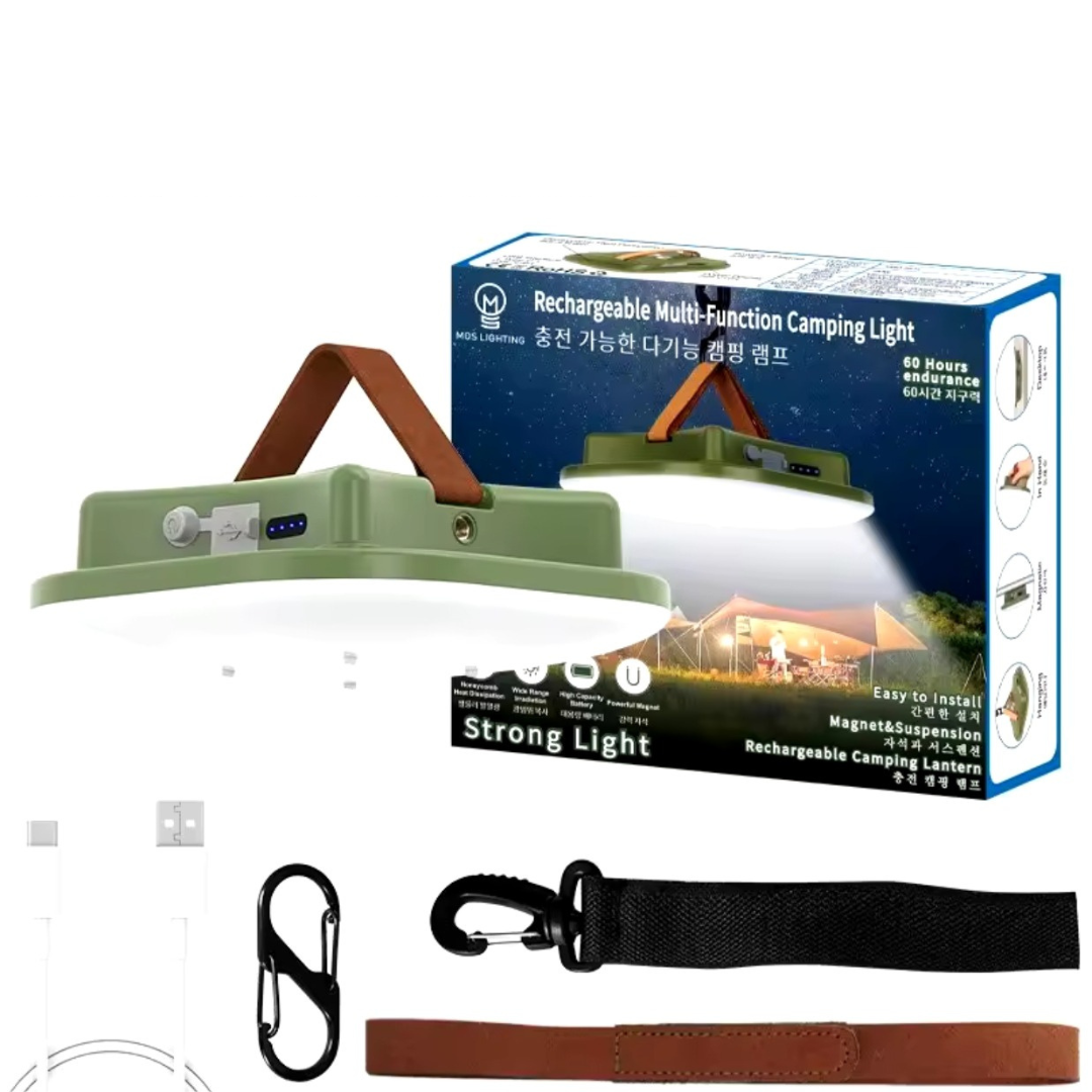 Світильник LED 80W 15600 mAh Зелений