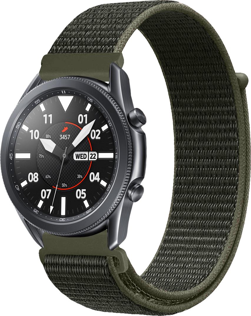 Ремінець нейлоновий Sport Loop для Galaxy Watch 3 45 мм Khaki (16389-17) Ремінець нейлоновий Sport Loop для Galaxy Watch 3 45 мм Khaki (16389-17)