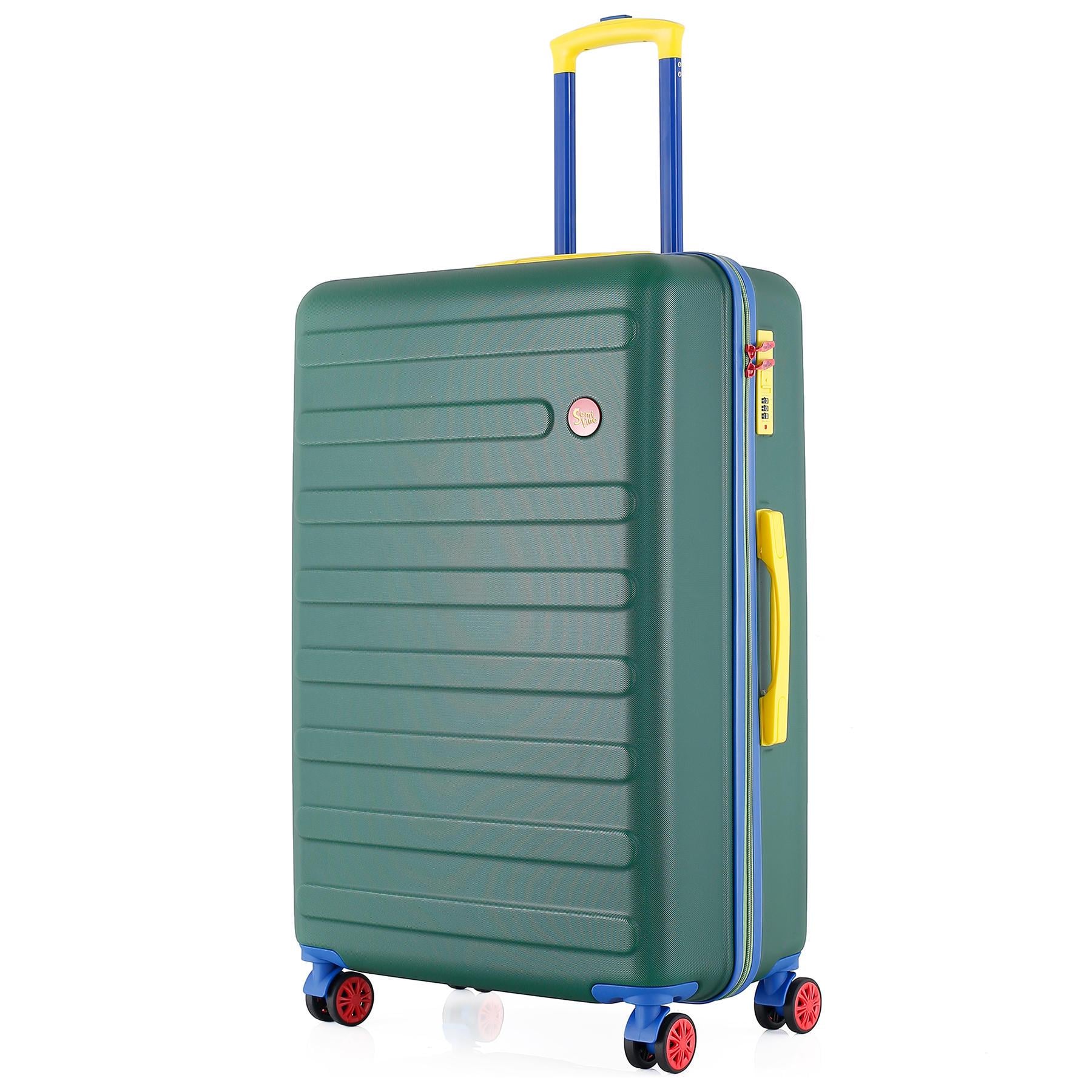 Чемодан Semi Line T5846-3 ABS-пластик 28" 97.5 л Зеленый (DAS3973)