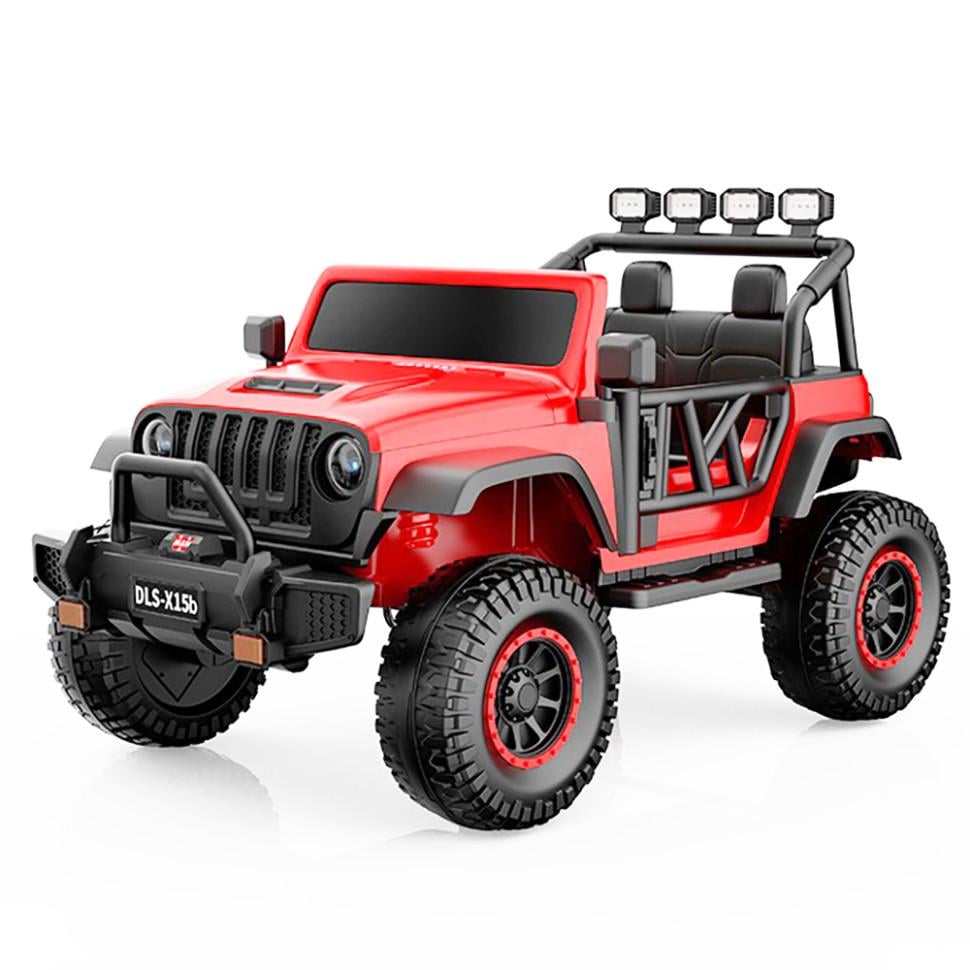 Детский электромобиль Bambi джип 2WD 40 кг с пультом Красный (DE-169-E-544) Детский электромобиль Bambi джип 2WD 40 кг с пультом Красный (DE-169-E-544)