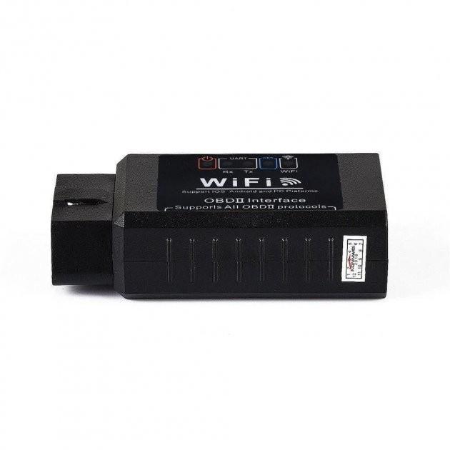 Автосканер OBD ELM-327/2714 Wi-Fi Черный (14102861) - фото 5