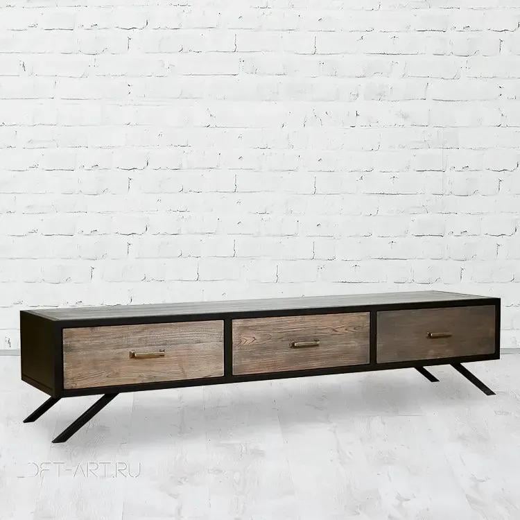 Тумба под телевизор в стиле лофт EcoLoft IN-2625 (26481812) Тумба под телевизор в стиле лофт EcoLoft IN-2625 (26481812)