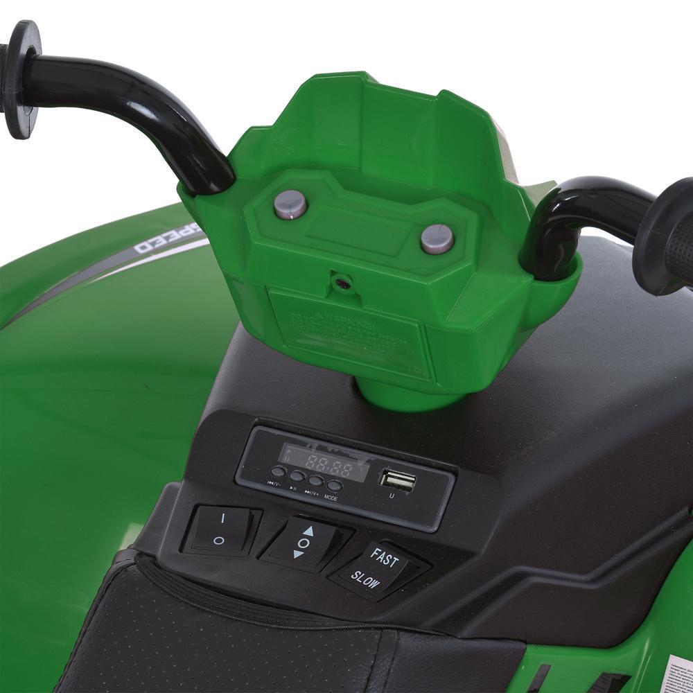 Дитячий електроквадроцикл Bambi M 6060EL 24V Зелений - фото 6