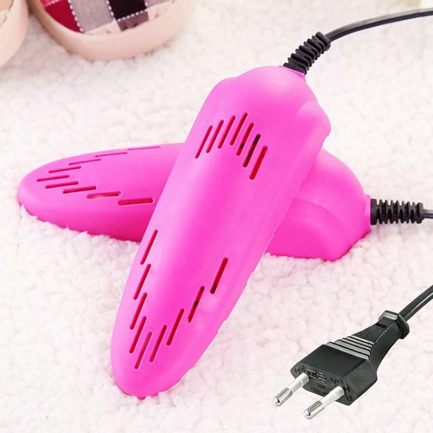 Сушилка для обуви SHOES DRYER электрическое устройство для эффективной просушки обуви Розовый (2897)