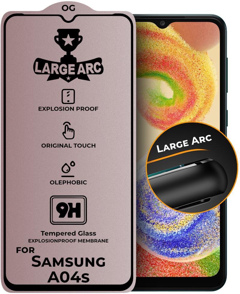 Защитное стекло Large Arc Samsung Galaxy A04s A047 (Full Glue) (30935) Защитное стекло Large Arc Samsung Galaxy A04s A047 (Full Glue) (30935)