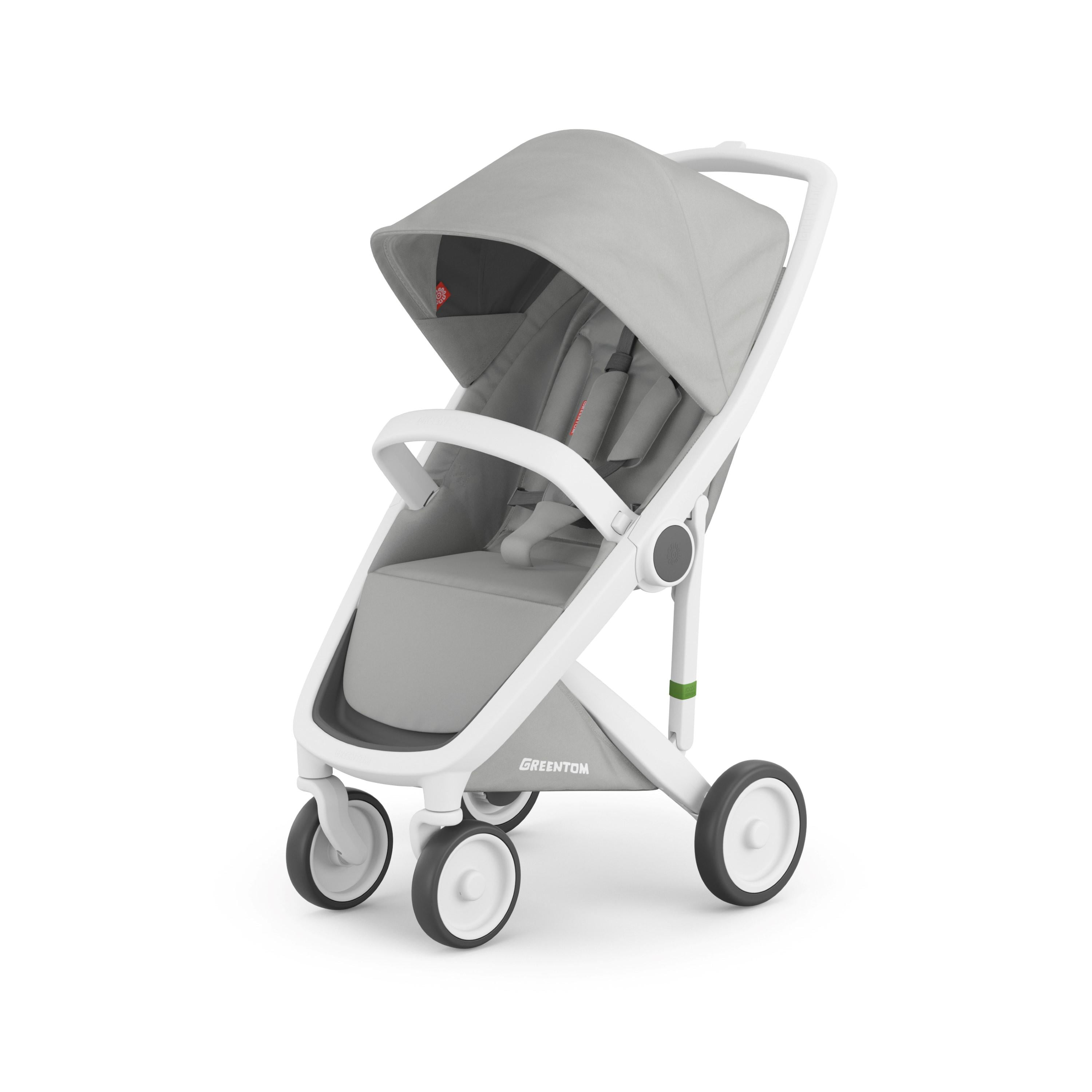 Коляска прогулочная Greentom Classic от 6 месяцев Grey/White (8718858972302) Коляска прогулочная Greentom Classic от 6 месяцев Grey/White (8718858972302)