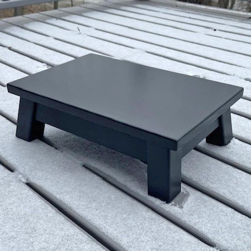 Табурет для ванной из дерева Нежелис Венге (ТВН-003312)