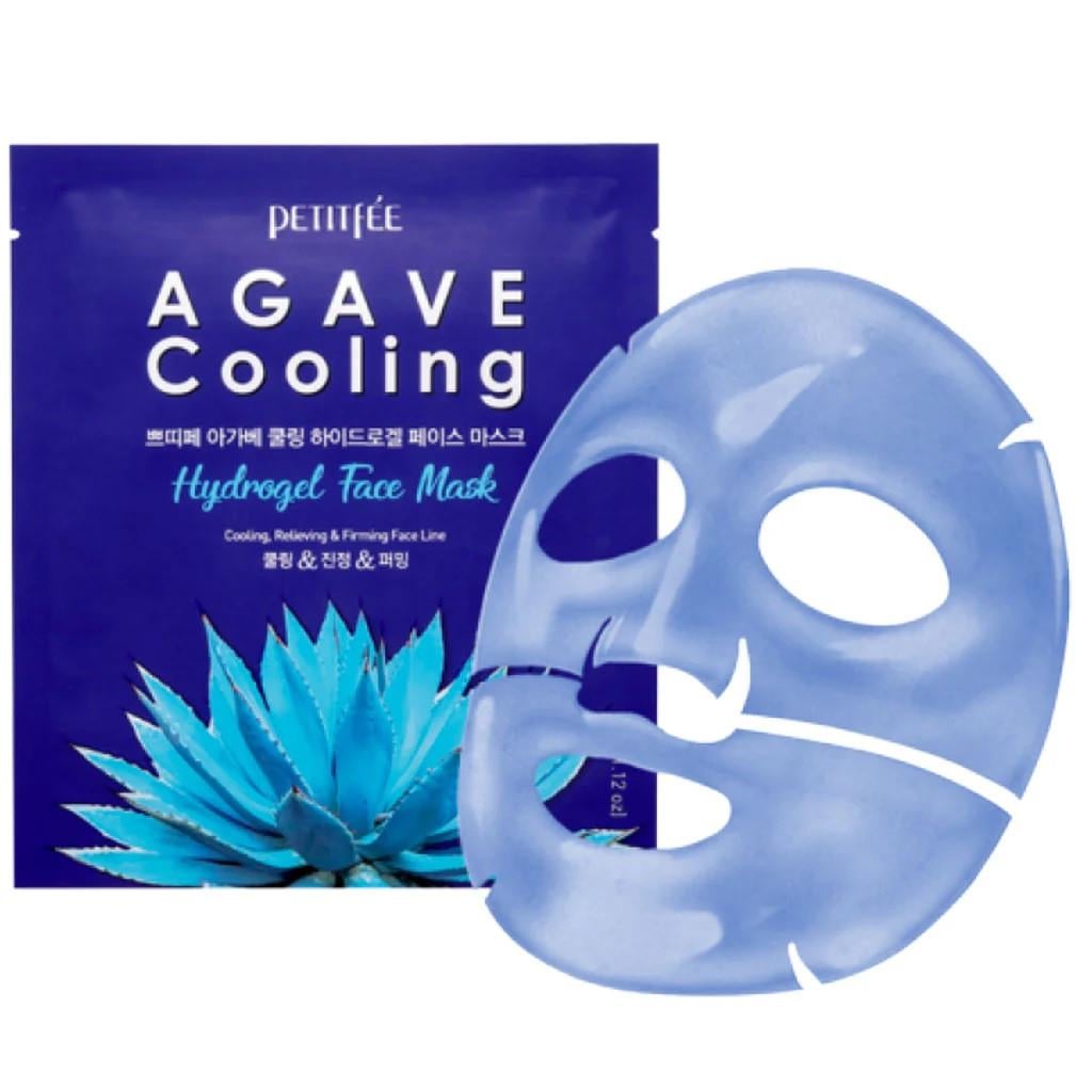 Маска охлаждающая гидрогелевая для лица PETITFEE Agave Cooling Hydrogel Face Mask (2938454716)