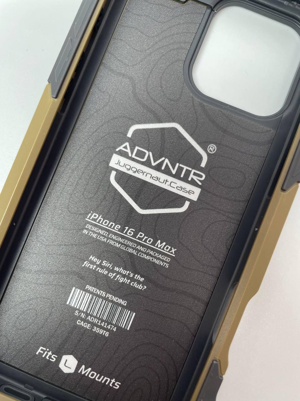 Чехол Juggernaut.Case ADVNTR FDE для iPhone 16 Pro Max - фото 3