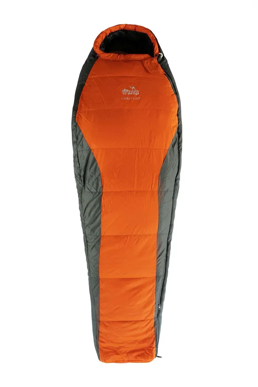Спальний мішок Tramp Fjord Regular кокон правий 225х80х55 см Orange/Grey (UTRS-049R-R)