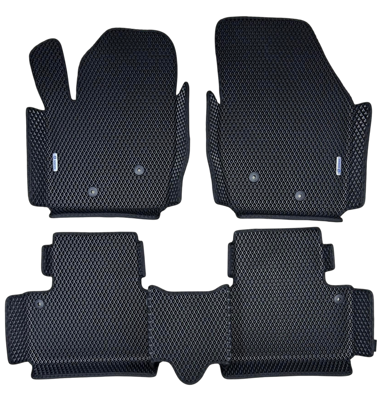 Коврики EVA с бортиками в салон для Hyundai IX35 2010-2015 гг. Черный (1984984037)