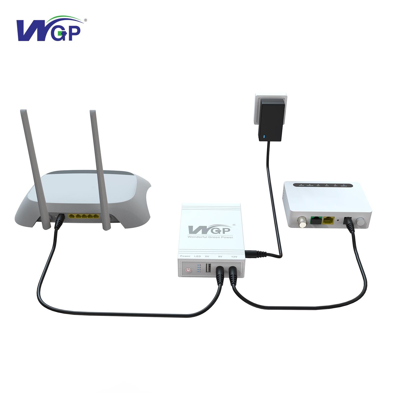 Повербанк WGP MINI DC UPS WGP103C 20000 мАч (30810994) - фото 6
