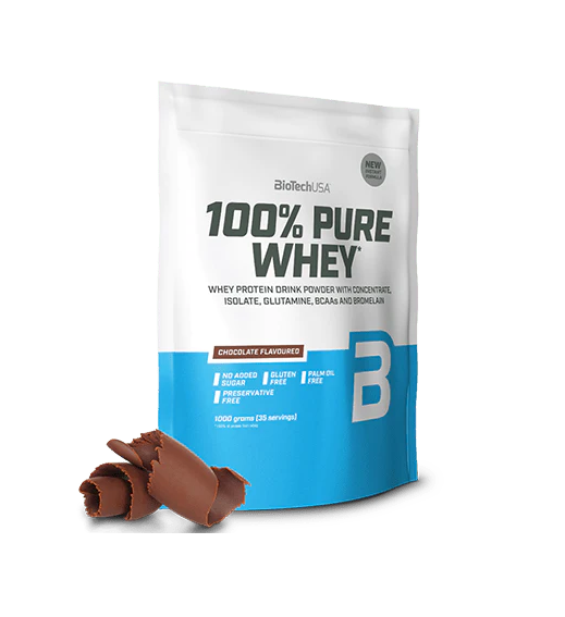 Протеин BioTechUSA 100% Pure Whey 1000 g 35 servings Chocolate