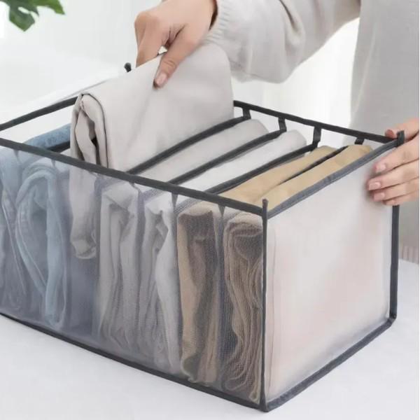 Набор из 4 органайзеров для белья и одежды из нейлона - фото 2