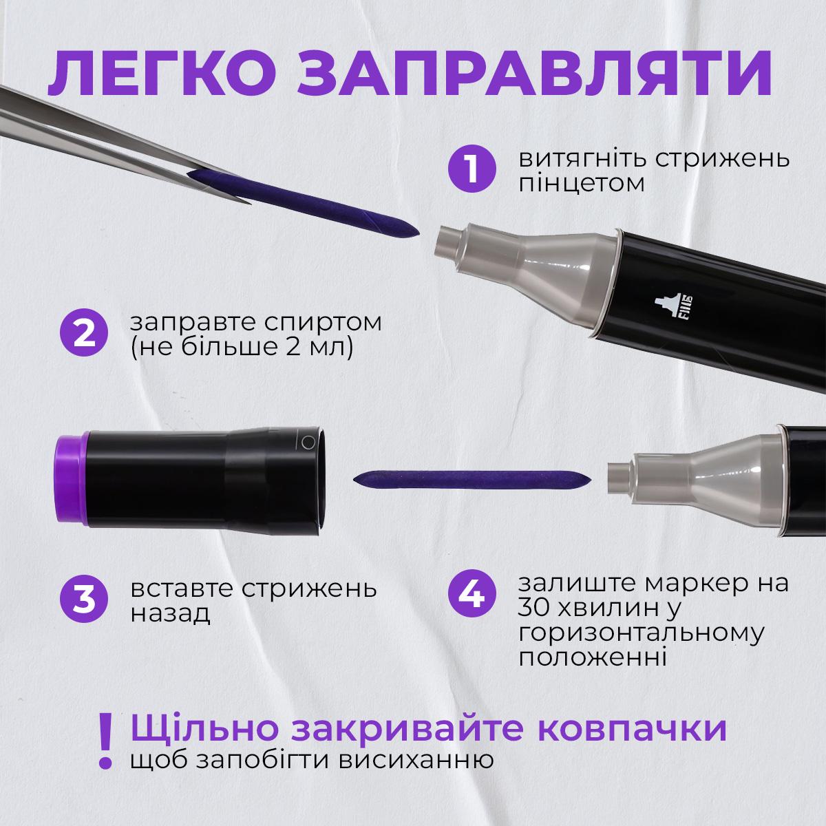 Набор скетч маркеров двухсторонний Kayfovo MA-12 для рисования с чехлом 60 шт. (28921) - фото 2 Набор скетч маркеров двухсторонний Kayfovo MA-12 для рисования с чехлом 60 шт. (28921) - фото 2