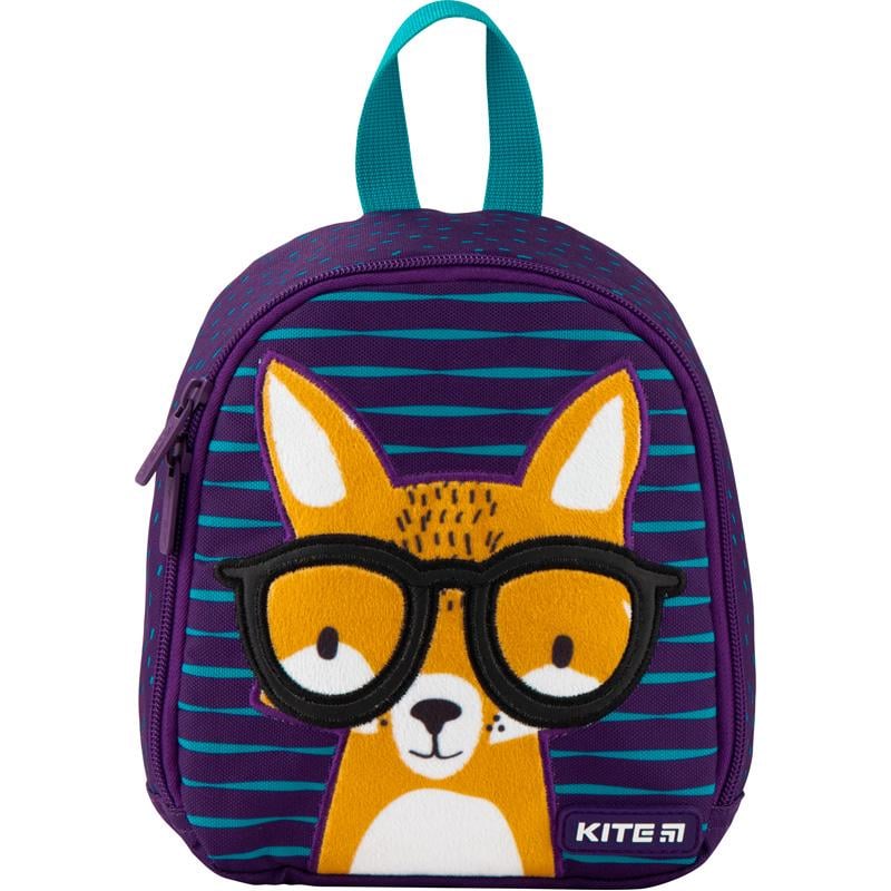 Рюкзак дитячий KITE Kids Smart Fox 21x18x8 см 0,5-5 л Фіолетовий (K20-538XXS-1)