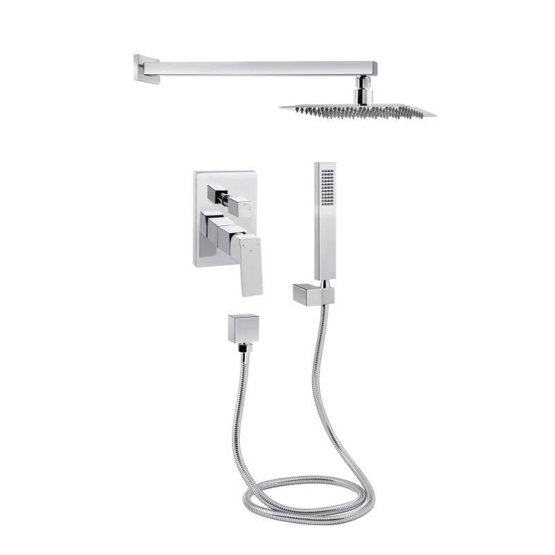 Душевая система Q-tap скрытого монтажа Aquarius 64103NGC Хром