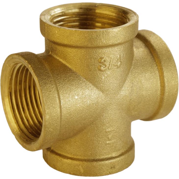 Хрестовина VA 000025524 латунь внутрішня-внутрішня-внутрішня-внутрішня 3/4" (161007)