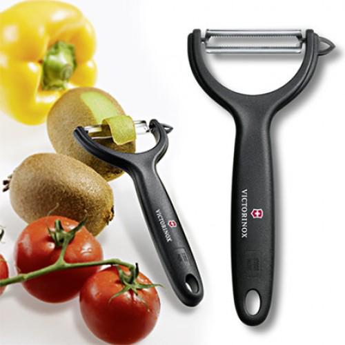 Овощечистка Victorinox Vx76079 Tomato and Kiwi 174 мм Black - фото 2