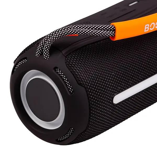 Портативная колонка BOOMSBOX 360 BT/TF/USB/AUX с подсветкой 20 Вт Черный (260678) - фото 2