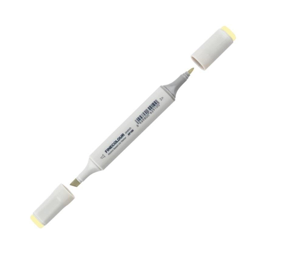 Маркер спиртовой Finecolour Sketchmarker 221 YG221 Бледно-желтый лимон (EF100-221)