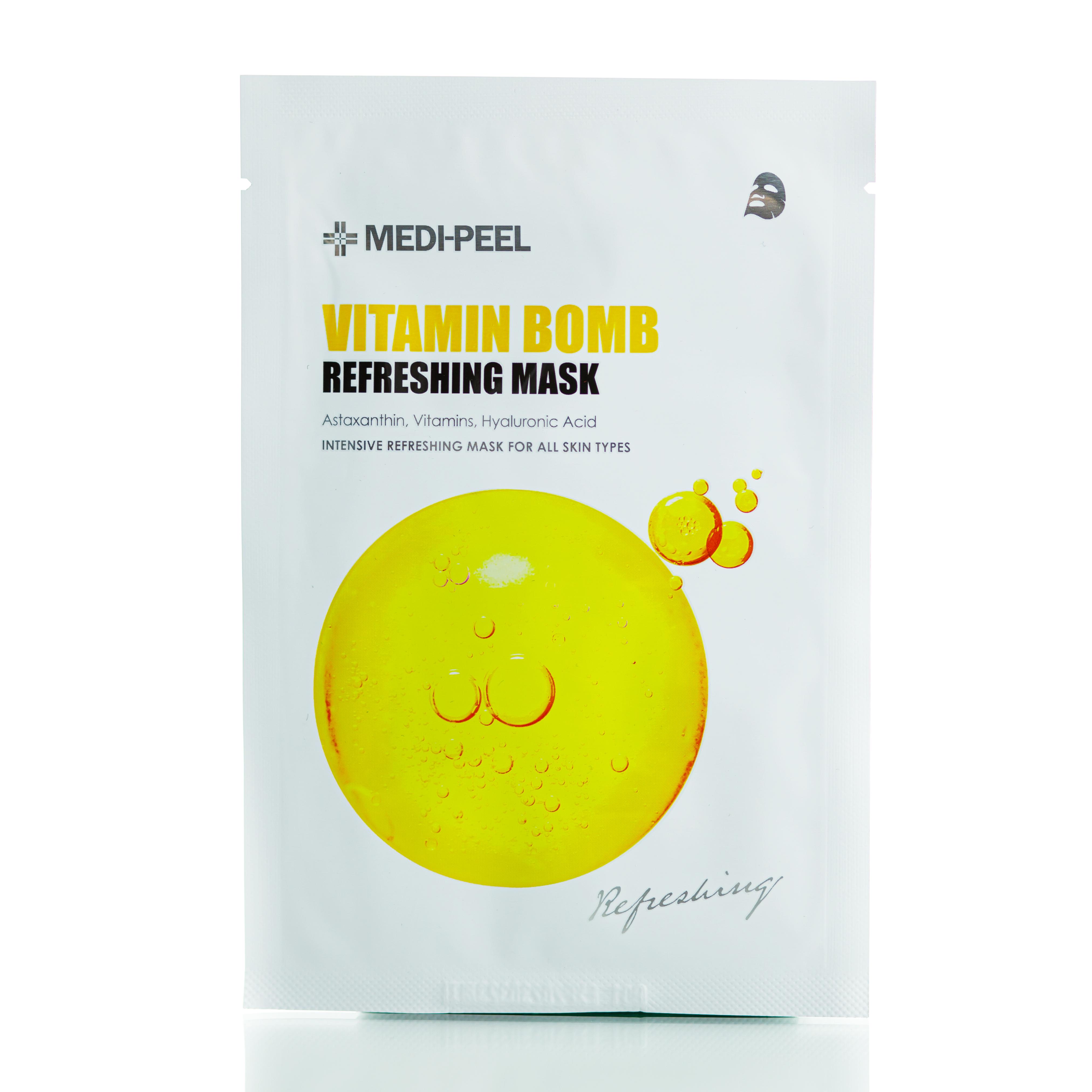 Освіжаюча маска з вітамінами MediPeel Vitamin Bomb Refreshing Mask 1 шт.