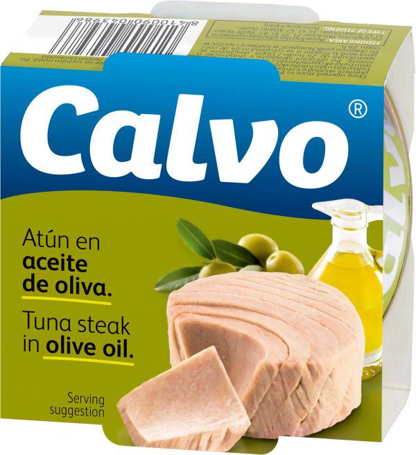 Тунец Calvo Tuna steak in Olive oil в оливковом масле 160 г