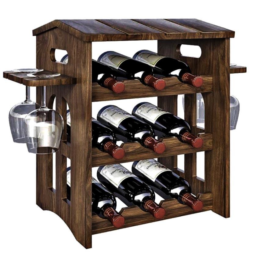 Полка для вина настольная Гринхед Капучино (Впс-004409)