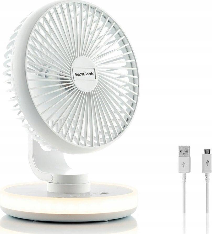 Вентилятор портативний InnovaGoods FanLed (V0103856) Вентилятор портативний InnovaGoods FanLed (V0103856)