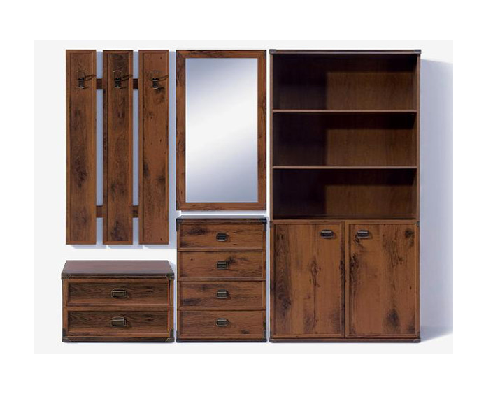 Комод Gerbor Індіана JKOM4S/50 з ДСП Дуб Шутер - фото 5 Комод Gerbor Індіана JKOM4S/50 з ДСП Дуб Шутер - фото 5