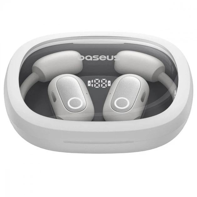 Наушники беспроводные BASEUS Eli Fit Open-Ear True A00073200213-00 White