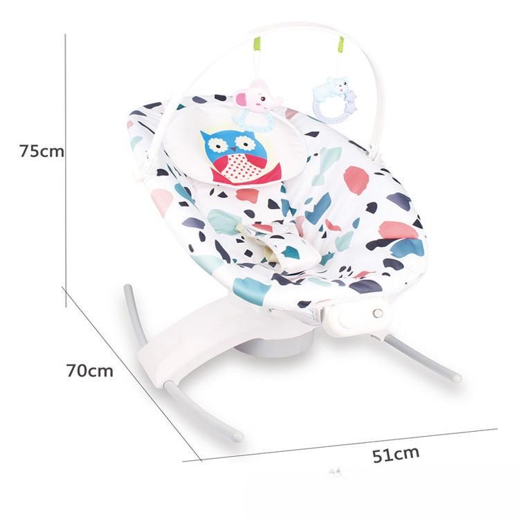 Дитячий шезглонг-гойдалка Multifunction Baby's Cradle Bed Різнокольоровий - фото 5 Дитячий шезглонг-гойдалка Multifunction Baby's Cradle Bed Різнокольоровий - фото 5