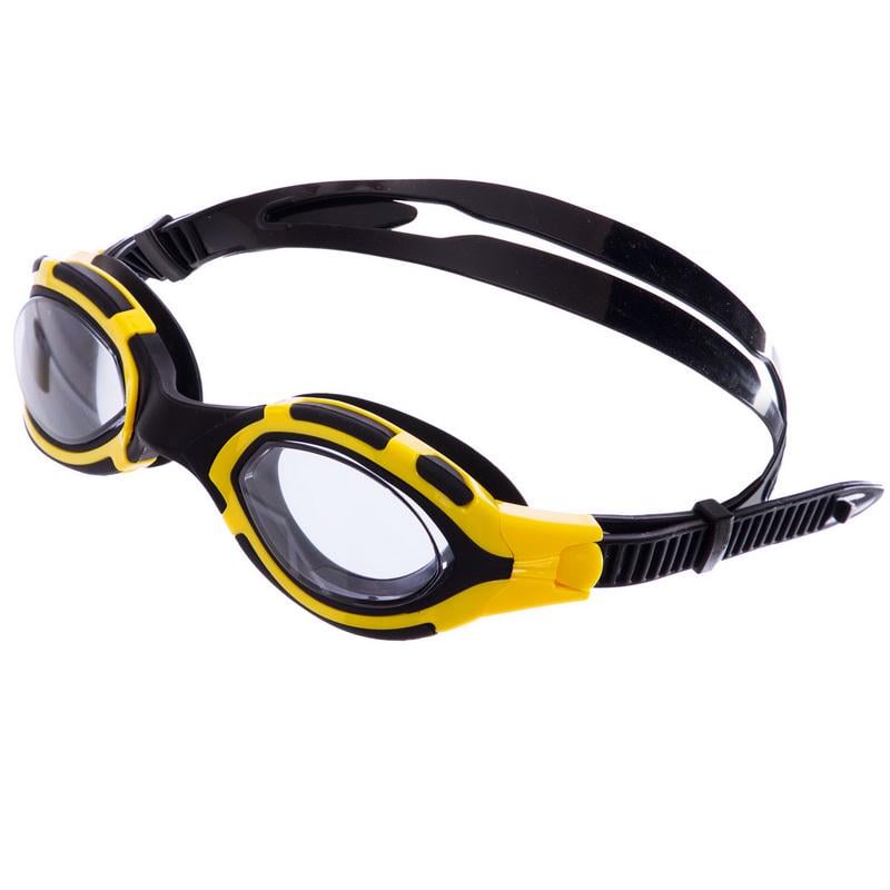 Очки для плавания SP/Sport GA1171 Черный с желтым (NA003705)