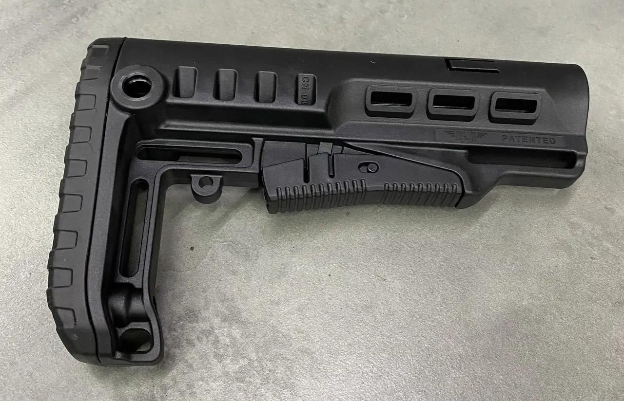 Приклад DLG Tactical TBS DLG-087 для гвинтівок з трубкою Mil-Spec Чорний (241778) - фото 3 Приклад DLG Tactical TBS DLG-087 для гвинтівок з трубкою Mil-Spec Чорний (241778) - фото 3