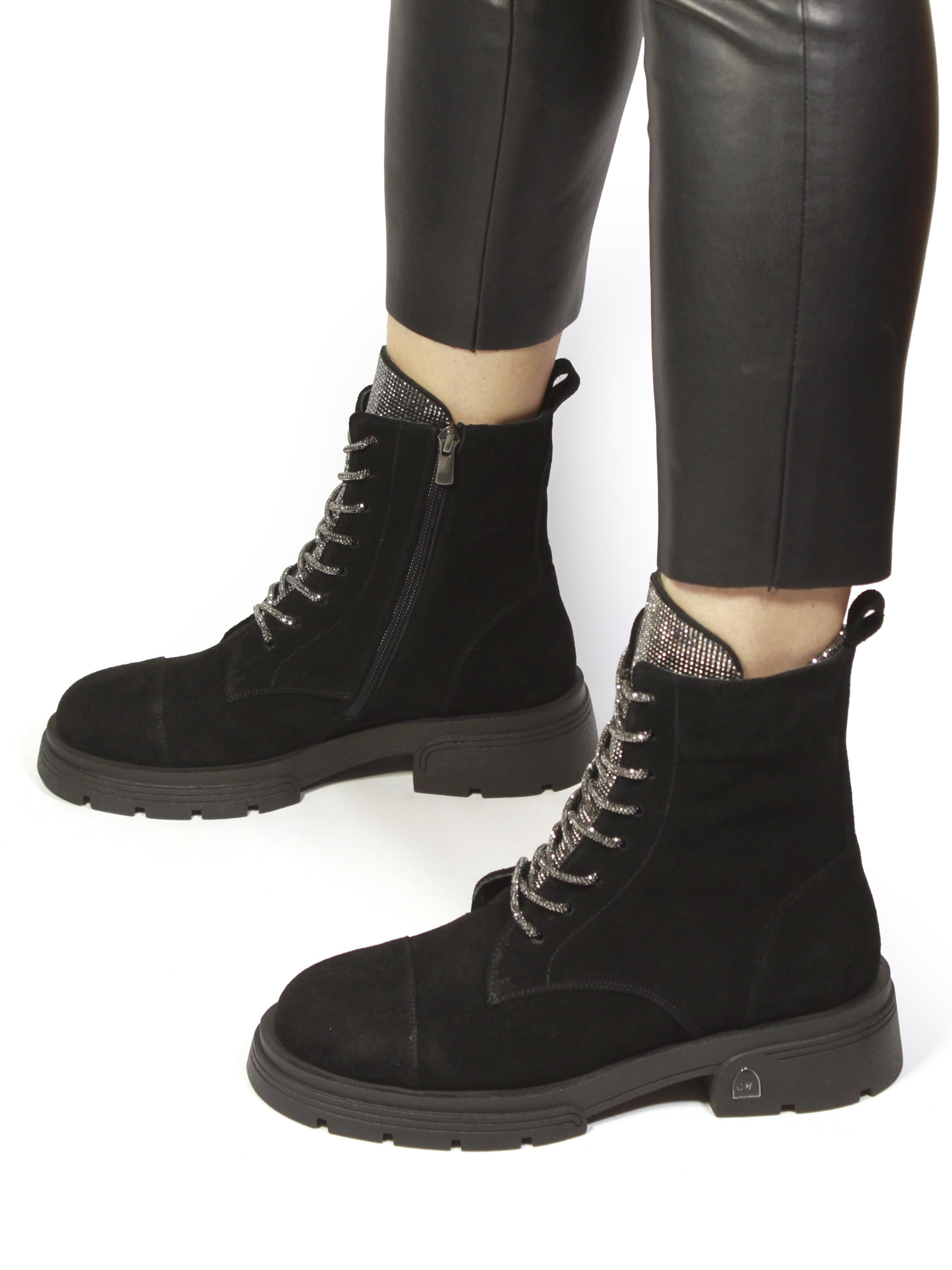 Черевики жіночі It-girl р. 36 Black (3932-218) - фото 2