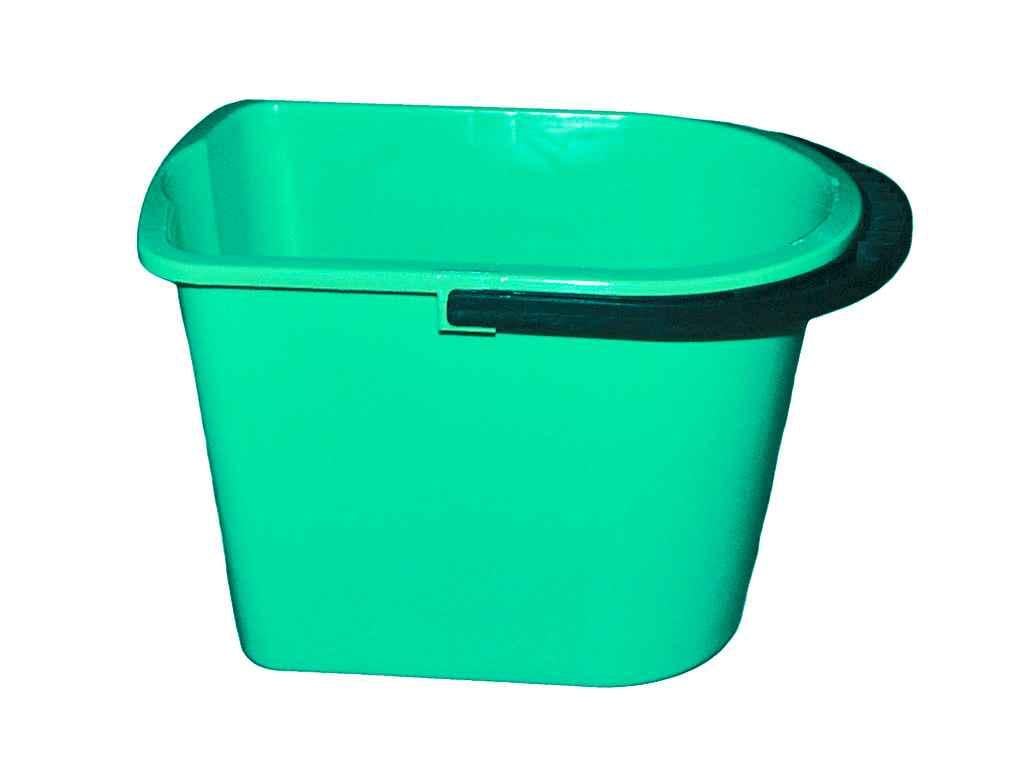 Ведро Мед прямоугольное 14 л Бирюзовый (124125) Ведро Мед прямоугольное 14 л Бирюзовый (124125)