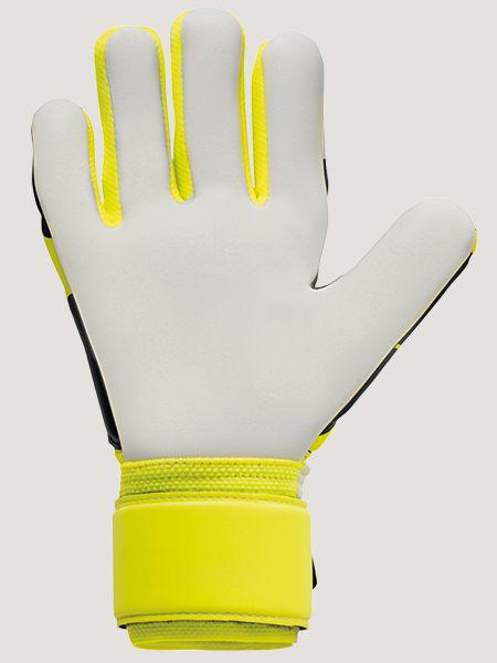 Вратарские перчатки Uhlsport CLASSIC ABSOLUTGRIP HN PRO JR. 1011322 01 р. 5,5 Желтый/Темно-синий - фото 2