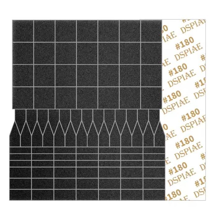Шліфувальний папір DSPIAE SP-ES01 зернистість 180 70x80 мм 5 шт. - фото 1 Шліфувальний папір DSPIAE SP-ES01 зернистість 180 70x80 мм 5 шт. - фото 1