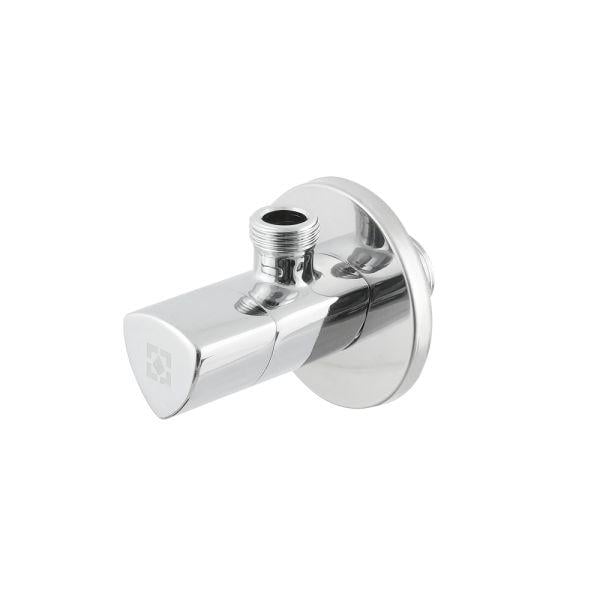 Кран приладовий кутовий Raftec Relo 1/2'х3/8' Silver (VKE801005N)