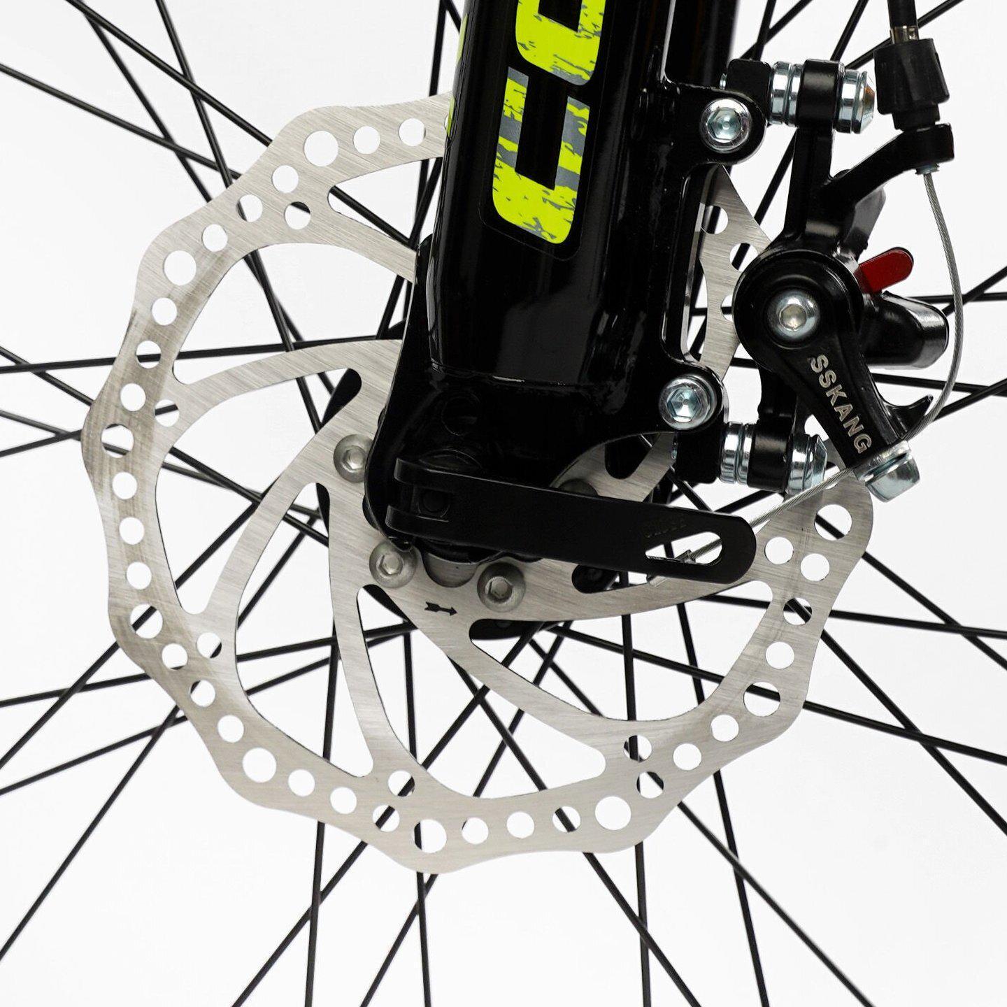 Велосипед горный двухподвесной Corso Rend 26"/15" Черно-желтый (799511249) - фото 4 Велосипед горный двухподвесной Corso Rend 26"/15" Черно-желтый (799511249) - фото 4