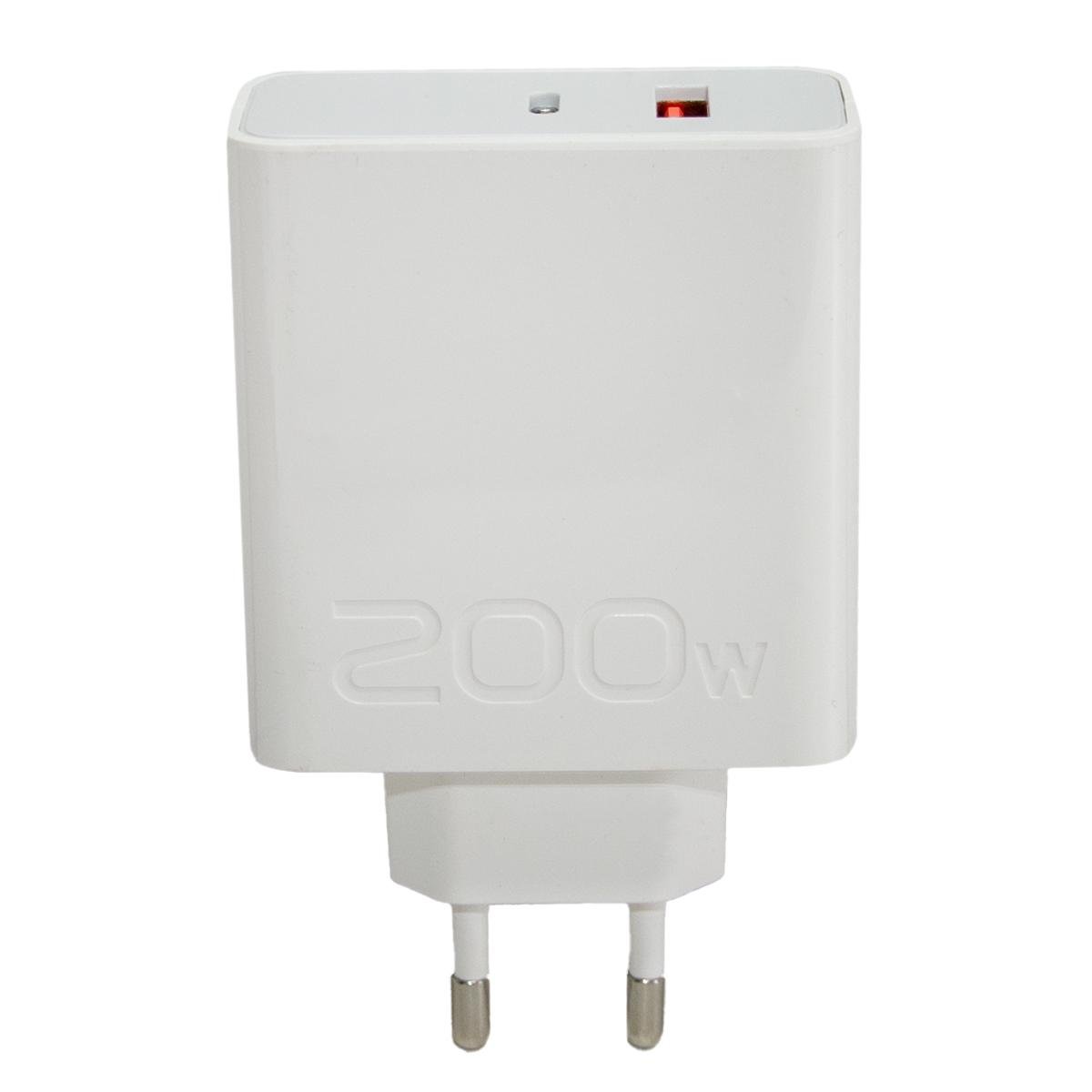 Зарядное устройство Power Adapter Suie USB-A/USB-C 200W Белый (1010940-White200) Зарядное устройство Power Adapter Suie USB-A/USB-C 200W Белый (1010940-White200)