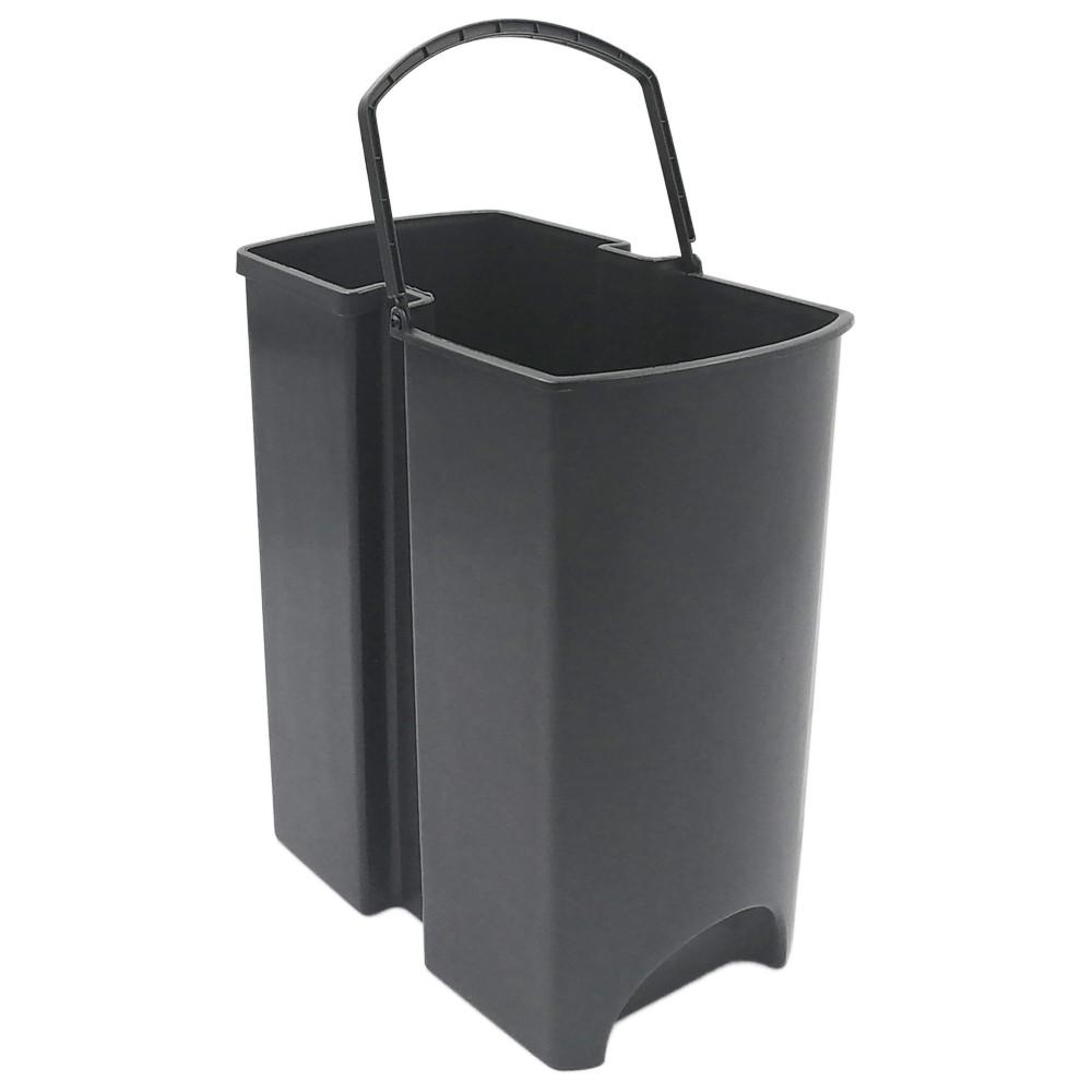 Ведро с педалью Planet Pelican 20 л Серо-желтый - фото 6 Ведро с педалью Planet Pelican 20 л Серо-желтый - фото 6