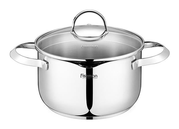 Кастрюля Fissman Callisto 1,9 л со стеклянной перфорированной крышкой (FN-SS-5206)