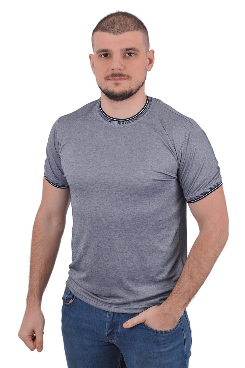 Футболка чоловіча Le Gutti 23-1533-46 XL Cиній - фото 3 Футболка чоловіча Le Gutti 23-1533-46 XL Cиній - фото 3