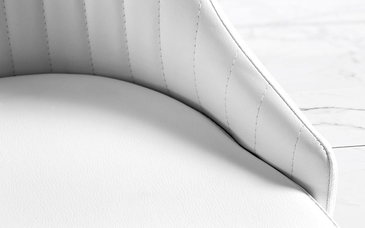 Барне крісло хокер зі спинкою Fregat Amsterdam Білий (2730785985) - фото 5 Барне крісло хокер зі спинкою Fregat Amsterdam Білий (2730785985) - фото 5